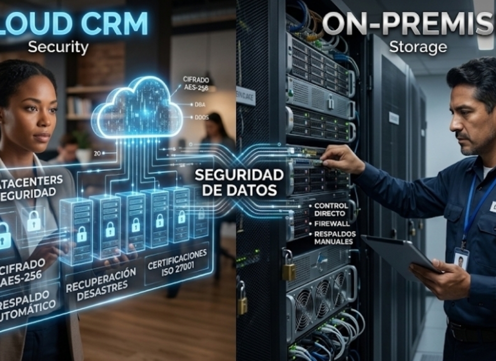 The Great Digital Crossroads Cloud CRM versus On-Premise Storage
